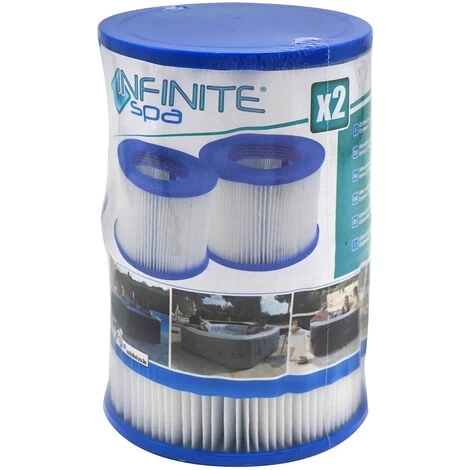 Infinite Cartucce Con Filtro Per Spa 2 Pz Infinite Spa 4 Infinite Cartucce Con Filtro Per Spa 2 Pz Infinite Spa - immagine 2