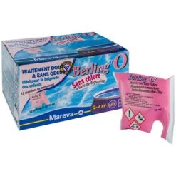 Berling'o MAREVA Disinfettante Senza Cloro Per Piscine Da 2 A 4 M3 - 12 X 50mL - 100701U