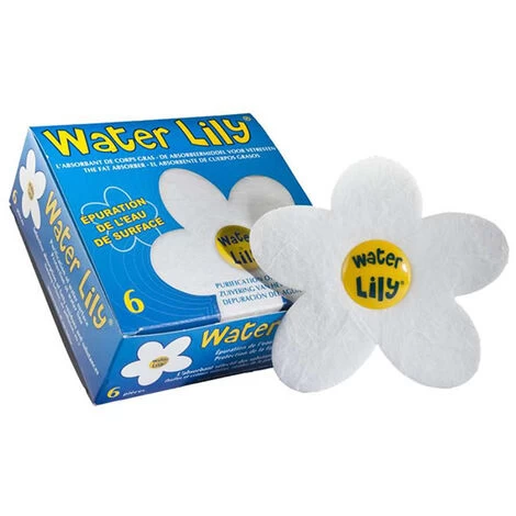 Residui Grassi Assorbenti Per Piscine - Water Lily - Toucan 3 Residui Grassi Assorbenti Per Piscine - Water Lily - Toucan