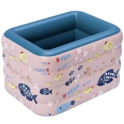 Piscina Gonfiabile Estiva A 4 Strati O Piscina Per Bambini Pieghevole, Vasca Interna All'aperto (1,2 M) - Rosa Loto -Bestway Italia 35538865 3