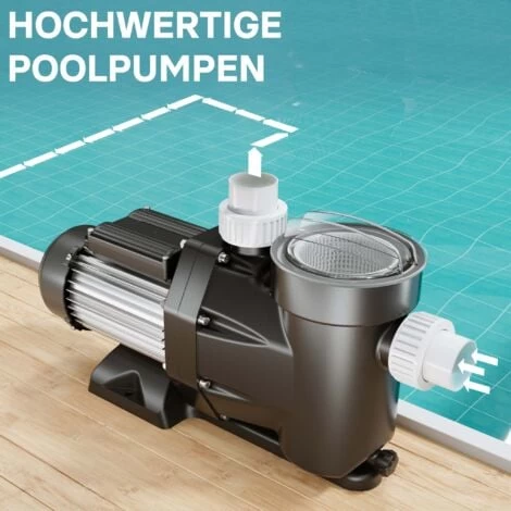 Wiltec Pompa Per Piscina 19200 L/h 750 W Pompa Filtrante Di Movimento Per Piscine 4 Wiltec Pompa Per Piscina 19200 L/h 750 W Pompa Filtrante Di Movimento Per Piscine - immagine 2