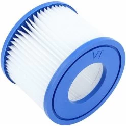 SOEKAVIA Set Di 2 Cartucce Di Ricambio Per Cartuccia Filtro Bestway VI Per Lay-Z-Spa Miami, Vegas, Monaco -Bestway Italia 36004475 5