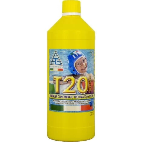 Antialghe Concentrato Profumato T20YL Per Piscine Confezione Da 1 L Conserva La Limpidezza E La Purezza Dell'acqua Piscina 3 Antialghe Concentrato Profumato T20YL Per Piscine Confezione Da 1 L Conserva La Limpidezza E La Purezza Dell'acqua Piscina