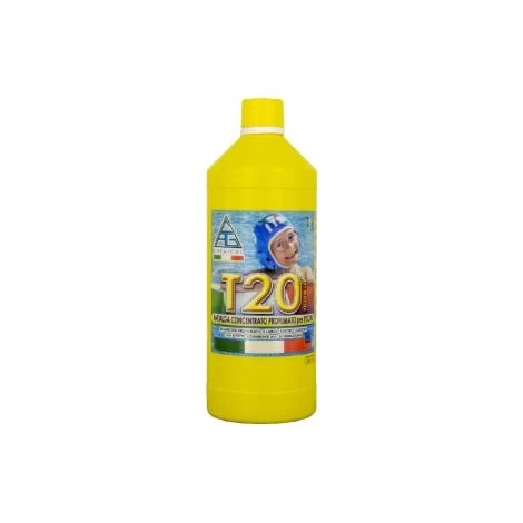 Antialghe Concentrato Profumato T20YL Per Piscine Confezione Da 1 L Conserva La Limpidezza E La Purezza Dell'acqua Piscina 4 Antialghe Concentrato Profumato T20YL Per Piscine Confezione Da 1 L Conserva La Limpidezza E La Purezza Dell'acqua Piscina - immagine 2