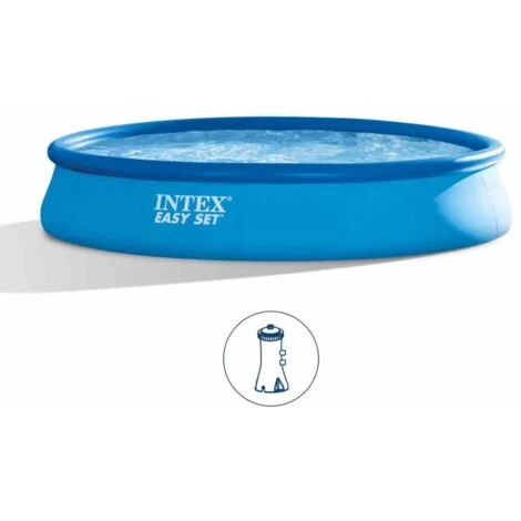 Intex 28158 Easy Set Piscina Fuori Terra Gonfiabile Rotonda 457x84 4 Intex 28158 Easy Set Piscina Fuori Terra Gonfiabile Rotonda 457x84 - immagine 2