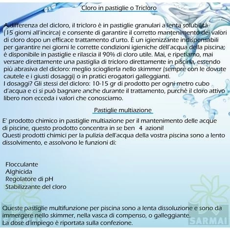 Dicloro 56% Cloro Granulare Trattamento Shock Rapido Acqua Piscina Barattolo Da 1 KG 5 Dicloro 56% Cloro Granulare Trattamento Shock Rapido Acqua Piscina Barattolo Da 1 KG - immagine 3