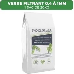 20KG VERRE FILTRANT 0,4 A 1,6 MM