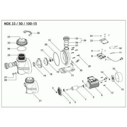 Pompa Di Filtrazione Per Piscina ESPA - Modello NOX 50 12M 9 Pompa Di Filtrazione Per Piscina ESPA - Modello NOX 50 12M -Bestway Italia 41870449 4