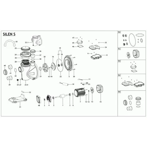 Pompa Di Filtrazione Per Piscina ESPA - Modello SILEN S 75 15M 6 Pompa Di Filtrazione Per Piscina ESPA - Modello SILEN S 75 15M - immagine 4