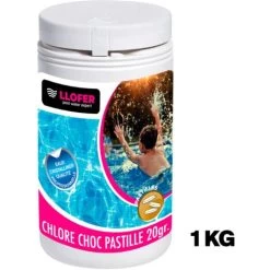1KG CHLORE CHOC PASTILLES DE 20GR.