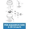 Ricambi Filtro Piscina Aquarius 6-10-14 Mc/h Posizione 2