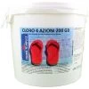 CLORO 4 AZIONI IN PASTIGLIE DA 200GR PER PISCINE - 5 Kg