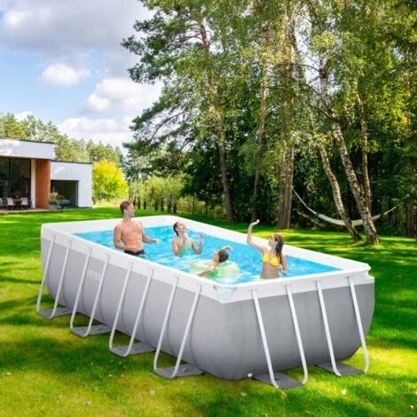 Piscina Fuori Terra Intex 26788 Ex 26776 Prism Frame Rettangolare 400x200x100 4 Piscina Fuori Terra Intex 26788 Ex 26776 Prism Frame Rettangolare 400x200x100 - immagine 2