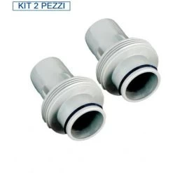 BESTWAY Kit 2 Pezzi P6916 - Adattatore/Riduzione Per Tupo 38 Mm