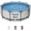 Piscina Fuori Terra Tubolare Bestway Steel Pro Max 305x100 Cm Con Pompa Filtro A Cartuccia 1.249 L/H Con Scaletta 1 Piscina Fuori Terra Tubolare Bestway Steel Pro Max 305x100 Cm Con Pompa Filtro A Cartuccia 1.249 L/H Con Scaletta -Bestway Italia 51745558 1