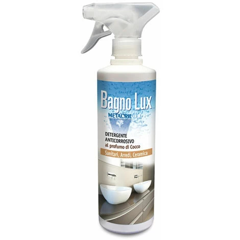 Bagno Lux - Dertergente Anticorr. Per Sanitari, Ceramiche E Arredi 500ml Metacril 11500501 3 Bagno Lux - Dertergente Anticorr. Per Sanitari, Ceramiche E Arredi 500ml Metacril 11500501