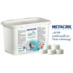 OxiNet 20 - Trattamento Base Di Ossigeno Attivo 1,2 Kg Metacril 43001001