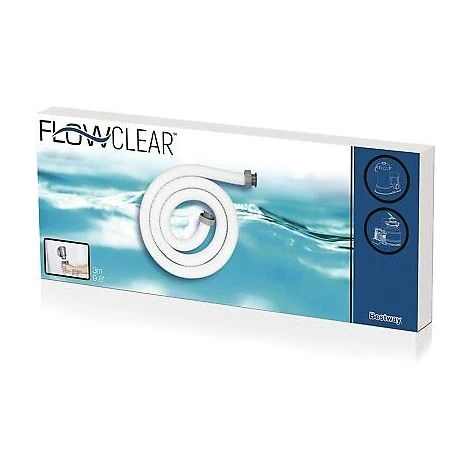 Bestway 58368 Tubo 3mt - D 38mm Per Pompe E Filtri A Sabbia Piscina Ricambio 4 Bestway 58368 Tubo 3mt - D 38mm Per Pompe E Filtri A Sabbia Piscina Ricambio - immagine 2