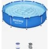 BESTWAY Piscina Tubolare - Connemara Ø3,05m Blu - Piscina Rotonda Ø3,05m Con Filtro A Pompa, Piscina Fuori Terra E Telaio In Acciaio 2 BESTWAY Piscina Tubolare - Connemara Ø3,05m Blu - Piscina Rotonda Ø3,05m Con Filtro A Pompa, Piscina Fuori Terra E Telaio In Acciaio -Bestway Italia 54121626 1