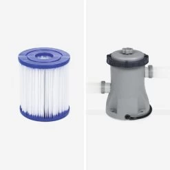 BESTWAY Piscina Tubolare - Connemara Ø3,05m Blu - Piscina Rotonda Ø3,05m Con Filtro A Pompa, Piscina Fuori Terra E Telaio In Acciaio -Bestway Italia 54121626 3