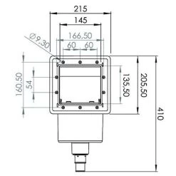 Skimmer Per Piscina E Valvola D'impulsione Colore Marrone Gre AR100W Marrone -Bestway Italia 54156164 3