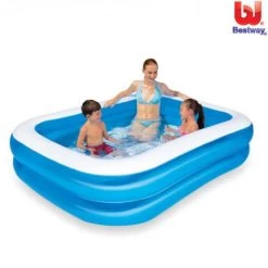 Piscina Fuori Terra Gonfiabile 211x132x46 In Vinile 400 Litri Giardino Bestway