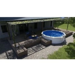 GRE Piscina Rotonda Bora Bora KITPR353 - 350x120cm 9 GRE Piscina Rotonda Bora Bora KITPR353 - 350x120cm -Bestway Italia 54366977 3
