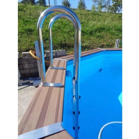 Avantgarde Piscina Fuori Terra Gre 326 Cm - 326 Cm - H 96 Cm 4 Avantgarde Piscina Fuori Terra Gre 326 Cm - 326 Cm - H 96 Cm - immagine 2