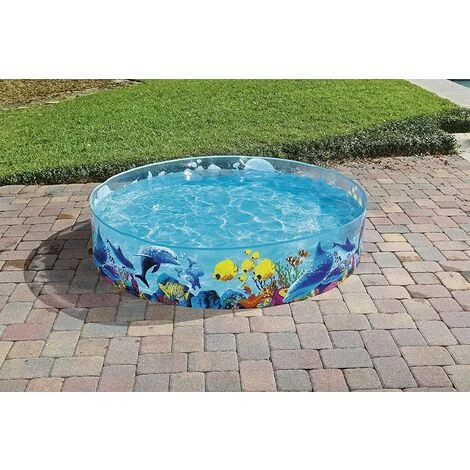 Piscina Rigida Fantasia Mare 183 X 38 Cm, Bestway 55030 5 Piscina Rigida Fantasia Mare 183 X 38 Cm, Bestway 55030 - immagine 3