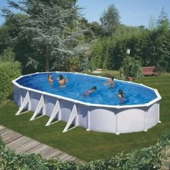 Piscina Ovale Fuori Terra Hydrium Set 610x360x120 Cm, Bestway 56369 -Bestway Italia 54886913 5