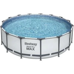 Piscina Fuori Terra Steel Pro Max Rotonda 457x122 Cm, Bestway 56438 9 Piscina Fuori Terra Steel Pro Max Rotonda 457x122 Cm, Bestway 56438 -Bestway Italia 54887018 3