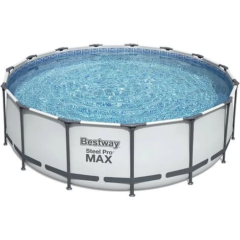 Piscina Fuori Terra Steel Pro Max Rotonda 457x122 Cm, Bestway 56438 5 Piscina Fuori Terra Steel Pro Max Rotonda 457x122 Cm, Bestway 56438 - immagine 3