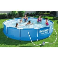 Piscina Fuori Terra Steel Pro Rotonda 366x76 Cm Cm, Bestway 56681 -Bestway Italia 55539044 3
