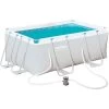Piscina Fuori Terra Rettangolare Bestway Power Steel Con Pompa Filtro A Cartuccia 287x201x100 Cm -Bestway Italia 55602550 1