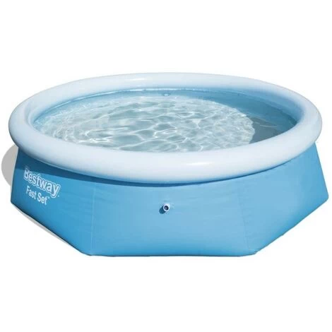 Piscina Fast Set Rotonda 244x61 Cm Senza Filtro, Bestway 57448 3 Piscina Fast Set Rotonda 244x61 Cm Senza Filtro, Bestway 57448