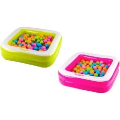 Piscina Rettangolare Per Bambini Quadrata Baby Con Fondo Gonfiabile Cm. 868625 Intex 57100 -Bestway Italia 57712545 4