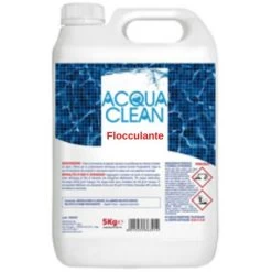 FLOCCULANTE LIQUIDO Igienizzante Per Piscine PISCINA 5 Kg Acqua Clean