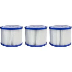 Set Di 3 Cartucce Di Filtrazione Per Spa Gonfiabile