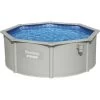Piscina Fuori Terra Rotonda Bestway Hydrium 360x120 Cm Con Pompa Filtro A Sabbia Da 3 028 L/H, Tappetino, Copertura, Scala -Bestway Italia 58571679 1