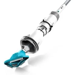 Aspiratore Manuale Piscina Kokido Telsa 2 - Batteria Ricaricabile Testina Di Aspirazione Orientabile E Asta In Alluminio
