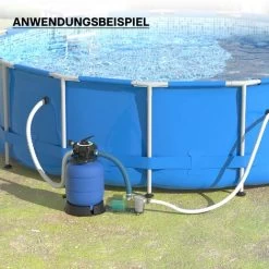 Filtro A Sabbia Per Piscine Piccole Fuori Terra Con Valvola A 5 Posizioni Funzione Controlavaggio -Bestway Italia 5979694 5
