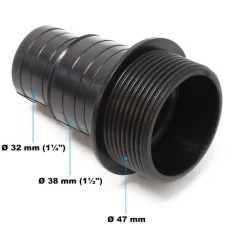 Pezzo Di Ricambio: Entrata/uscita 32/38mm Per Pompa Per Piscine SunSun HZS-750 5 Pezzo Di Ricambio: Entrata/uscita 32/38mm Per Pompa Per Piscine SunSun HZS-750 -Bestway Italia 6089503 2