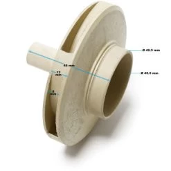 Pezzo Di Ricambio: Girante Per Pompa Per Piscine SunSun HZS-550 9 Pezzo Di Ricambio: Girante Per Pompa Per Piscine SunSun HZS-550 -Bestway Italia 6089541 4