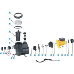 Pezzo Di Ricambio: Raccordo Entrata/uscita Per Pompe Per Piscine SunSun HZS-550/750 -Bestway Italia 6089622 3