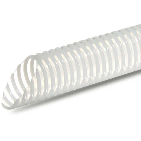 FITT EVAPOOL 38mm 9 M - Tubo Spiralato, Galleggiante Per Pulizia Della Piscina, Con Manicotti, Bianco 4 FITT EVAPOOL 38mm 9 M - Tubo Spiralato, Galleggiante Per Pulizia Della Piscina, Con Manicotti, Bianco - immagine 2