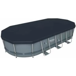 PISCINA FUORITERRA BESTWAY POWER STEEL OVALE 594CMX274CMX122CM -Bestway Italia 61253831 3