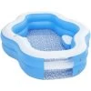 Piscina Per Bambini Bestway 270x198x51 Cm Blu Con Con Finestra Trasparente Dai 6 Anni In Su -Bestway Italia 61604446 1