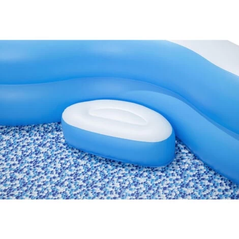 Piscina Per Bambini Bestway 270x198x51 Cm Blu Con Con Finestra Trasparente Dai 6 Anni In Su 5 Piscina Per Bambini Bestway 270x198x51 Cm Blu Con Con Finestra Trasparente Dai 6 Anni In Su - immagine 3