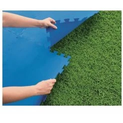 TAPPETINI SOTTO PISCINA Pz.9 Cm.50X50 MATTONELLA PUZZLE COMPONIBILE BESTWAY -Bestway Italia 6277347 5