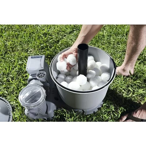 Kit Aqualoon, Massa Filtrante Sostitutiva Per Filtro A Sabbia Da Piscina Ovatta Lavabile 700 Gr 7 Kit Aqualoon, Massa Filtrante Sostitutiva Per Filtro A Sabbia Da Piscina Ovatta Lavabile 700 Gr - immagine 5